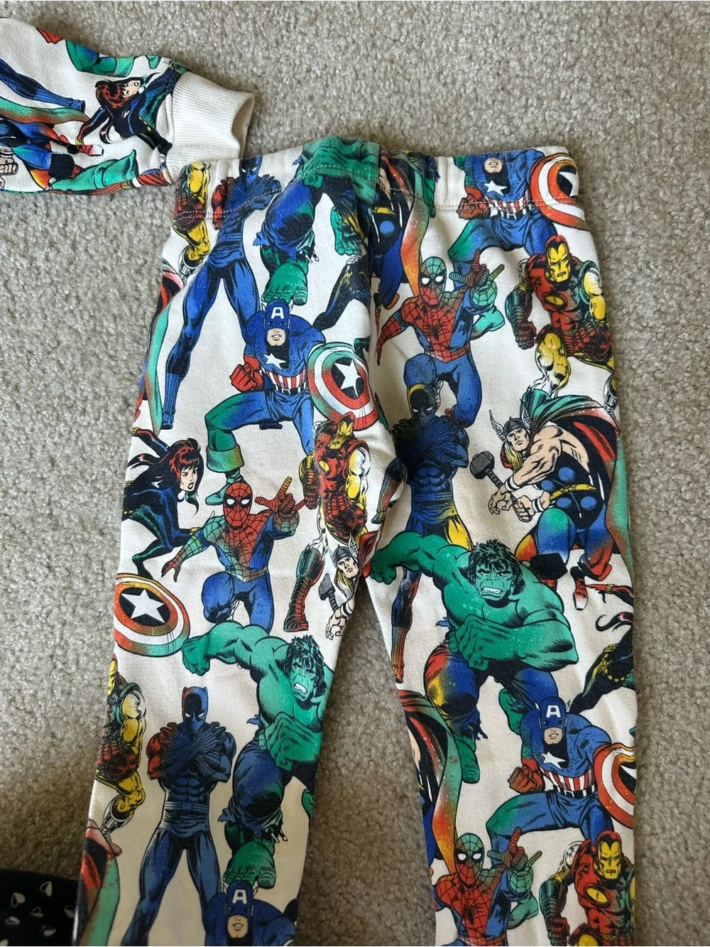 Marvel Avengers Toddler Hoodie Jogger Set 3T Superhero Sweatshirt Outfit